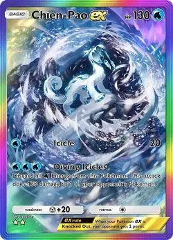 Pokemon TCG POCKET - Chien-Pao Rainbow Rare 2⭐ (English) - Image 1