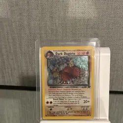 Pokemon Dark Dugtrio Holo Rare 6/82 Team Rocket 50 HP Unlimited Card - Image 1