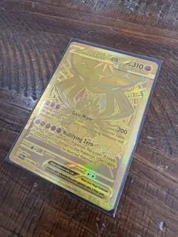 Pokemon Mega Zygarde EX Full Art Foil Card 124/088- GOLD - Perfect Order English - Image 2