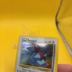 Pokemon TCG Cool Porygon Black Star Promo Holo Foil Near 15 - Image 3
