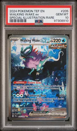 Walking Wake ex 205 PSA 10 Pokemon SV05: Temporal Forces - Image 4
