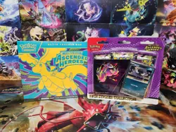 Pokemon TCG ASCENDED HEROS ETB Tech Sticker Blister Factory Sealed Elite Trainer - Image 2