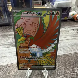Pokemon Ethan's Ho-Oh ex 209/182 Sv10: Destined Rivals Ultra Rare Holo 230 HP - Image 1