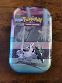 Pokemon Sword and Shield Sirfetch'd Sealed Mini Tin - Image 1