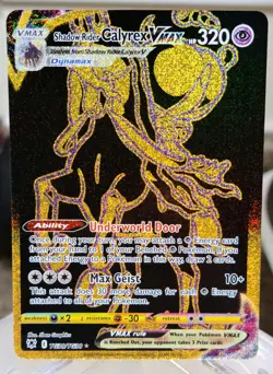 Pokemon TCG - Shadow Rider Calyrex VMAX TG30/TG30 Astral Radiance - NM/M - Image 1