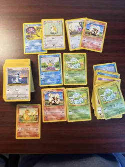Vintage Pokemon Lot: Base Set Holos, Base Set 2, Legend Coll ( 101 Lot )NM/LP/MP - Image 1