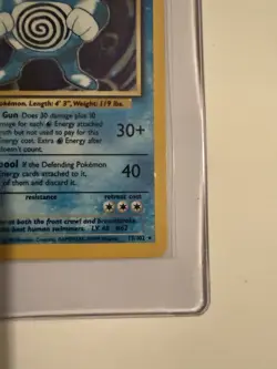 Pokemon Poliwrath 13/102 Base Set Holo Rare 90 HP English 1999 WOTC - Image 5