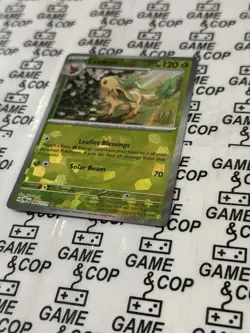 Pokemon Leafeon 005/131 Prismatic Evolutions Master Ball Reverse Holo Rare - NM - Image 4