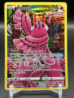 Pokemon Oricorio GG04/GG70 Crown Zenith: Galarian Gallery Holo Full Art Pokemon - Image 1