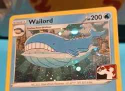 Wailord 038/195 Prize Pack Series 3 Pokemon Play! NM Condition - Image 1