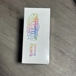 Prismatic Evolutions Pokemon center ETB Elite Trainer Box Sealed with case - Image 2