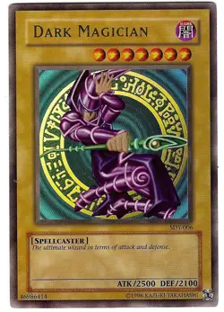 YUGIOH - DARK MAGICIAN - STARTER DECK YUGI - ULTRA RARE - NEAR MINT - SDY-006 - Image 1