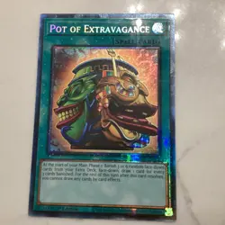 Pot of Extravagance 1st Edition Prismatic Collector's Rare RA01-EN059 Yu-Gi-Oh! - Image 2