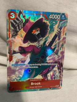One Piece Starter Deck EX: Gear 5 Brook ST21-012 Parallel Alternate Alt Art NM - Image 3