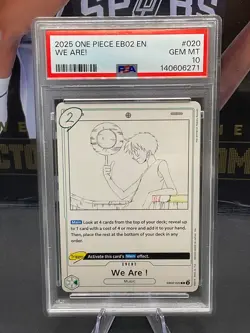 2025 One Piece English EB02-020 We Are! PSA 10 GEM MINT One Piece TCG - Image 1