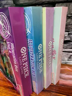 One Piece Illustration Box Vol. 1, 2, 3, & 4 Sealed Lot of 4 Some Minor Box wear - Image 3