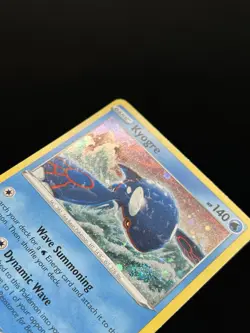 Cosmo Holo Kyogre 036/159 (swirl) - Pokemon Crown Zenith Card - NM - Image 2