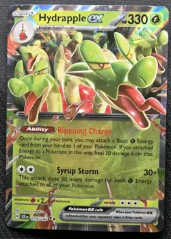 Pokemon TCG Hydrapple ex Stellar Crown 014/142 Double Rare Card NM Pack Fresh! - Image 1
