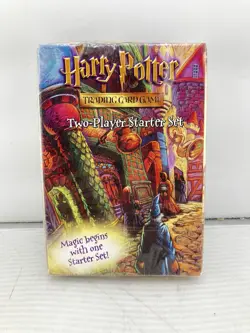Harry Potter Trading Card Game Two-Player Starter Set Magic Wizardry - Image 1