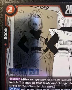 Android 18 SB01-005 Foil Common Manga Booster 01 Dragon Ball Super Card Game - Image 2