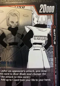 Android 18 SB01-005 Foil Common Manga Booster 01 Dragon Ball Super Card Game - Image 3