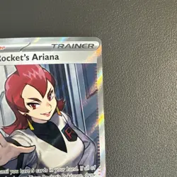 Team Rockets Ariana Ultra Rare Destined Rivals Full Art Trainer Card 224/182 NM - Image 4