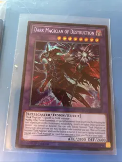 Yu-Gi-Oh! "Dark Magician of Destruction” MZMU-EN011 | Secret RARE + F C CARD - Image 2