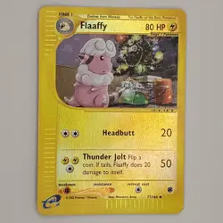 Flaaffy 77/165 Reverse Holo Expedition Rare Pokemon Card E-Reader MP - Image 1