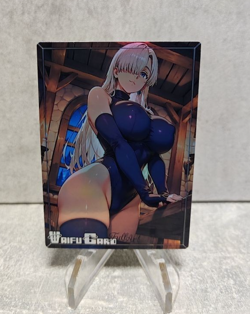 Elizabeth Trading Card Waifu Goddess Story Anime Girl holo Karte Manga Full Art - Image 1