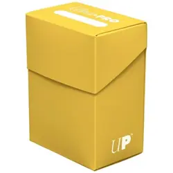 Ultra PRO - Yellow Deck Box 80ct Storage Card Holder - Image 1