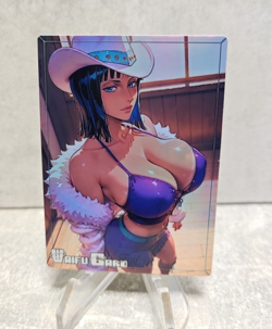 Nico Robin Trading Card Waifu Goddess Story Anime Girl holo Karte Manga Full Art - Image 1
