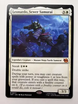 Leonardo, Sewer Samurai - Teenage Mutant Ninja Turtles MTG (TMT) - Image 1