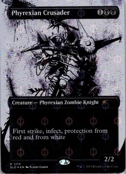 Phyrexian Crusader (Step-and-Compleat Foil) Foil from Secret Lair Drop Series, # - Image 1