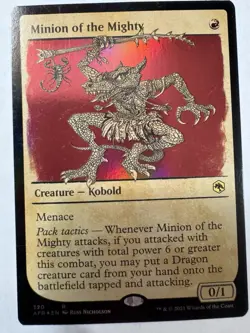 Minion of the Mighty (Showcase) Adventures in the Forgotten Realms Foil - Image 1