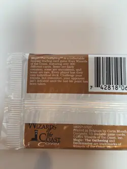 MTG - Revised Booster Pack - Magic the Gathering, Factory Sealed 1994 742818067003 - Image 3