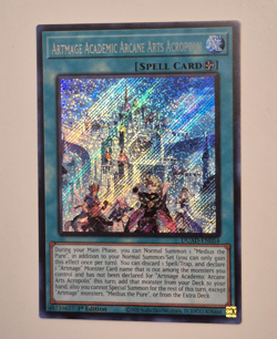 Artmage Academic Arcane Arts Acropolis DUAD-EN054 Secret Rare NM 1st Ed YUGIOH - Image 1