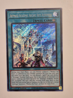 Artmage Academic Arcane Arts Acropolis DUAD-EN054 Secret Rare NM 1st Ed YUGIOH - Image 3