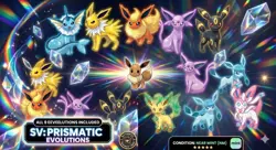 Pokemon Eeveelutions 9-Card Lot - SV: Prismatic Evolutions NM - Image 1