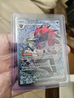 Pokemon Ascended Heroes N’s Zoroark ex 286/217 Special Illustration Rare Mint - Image 4