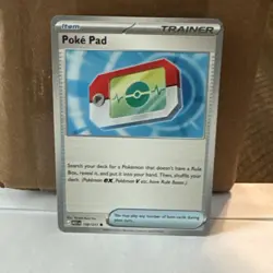 Poke Pad 198/217 - Pokemon TCG Ascended Heroes Trainer near mint ships fast - Image 1