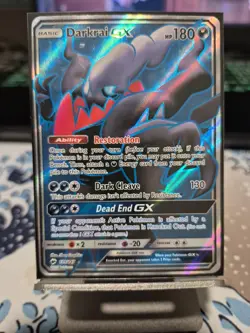 Pokemon TCG Darkrai GX MINT Burning Shadows 139/147 Holo Full Art Ultra Rare - Image 1