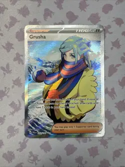 Grusha 253/193 S&V Paldea Evolved Pokemon Card Ultra Rare Full Art Trainer (NM) - Image 1