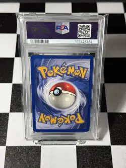 1999 POKEMON BASE SET UNLIMITED 5/102 CLEFAIRY RARE HOLO PSA 7 - Image 2