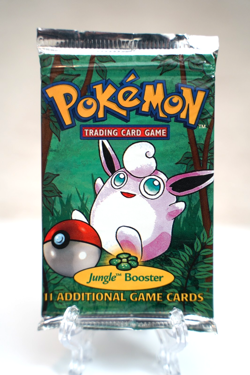 Pokemon Jungle Unlimited 1999 Wigglytuff Artwork Booster Pack WOTC Sealed - Image 1