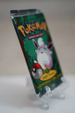 Pokemon Jungle Unlimited 1999 Wigglytuff Artwork Booster Pack WOTC Sealed - Image 4