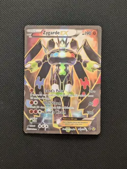 Pokemon TCG Zygarde EX 54a/124 Alternate Art Promo - Image 1