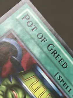 Yu-Gi-Oh! TCG Pot of Greed BP01-EN034 Battle Pack: Epic Dawn Unlimited Rare LP - Image 5