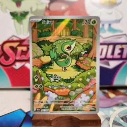 Snivy 087/086 Illustration Rare - Black Bolt English - Pokemon TCG - SHIPS FAST - Image 1