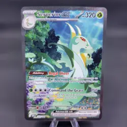 Pokemon TCG Serperior Ex 164/086 SIR Black Bolt Near Mint Holo - Image 1
