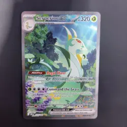 Pokemon TCG Serperior Ex 164/086 SIR Black Bolt Near Mint Holo - Image 3